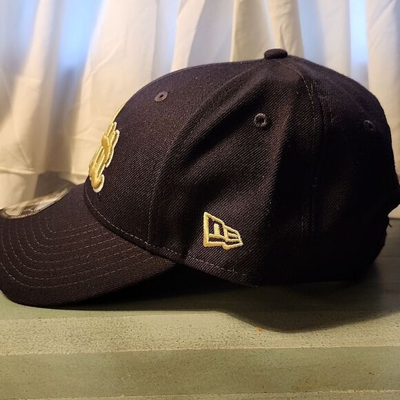 New Era Pitt Panthers Black Velcroback Hat - New - Picture 3 of 9